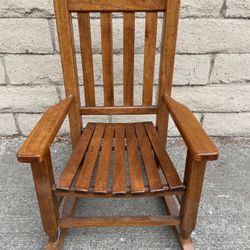 Kids Craftsman Rocking Chair