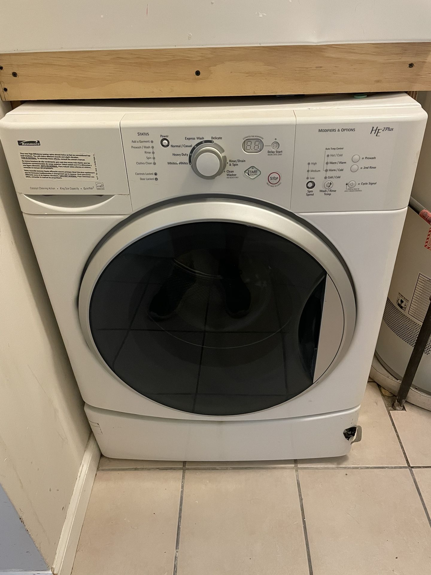 Kenmore Front Loading Washer 
