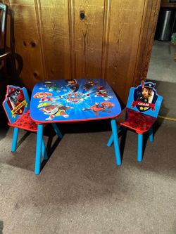Delta Children PAW Patrol Table and Chair Set with Storage