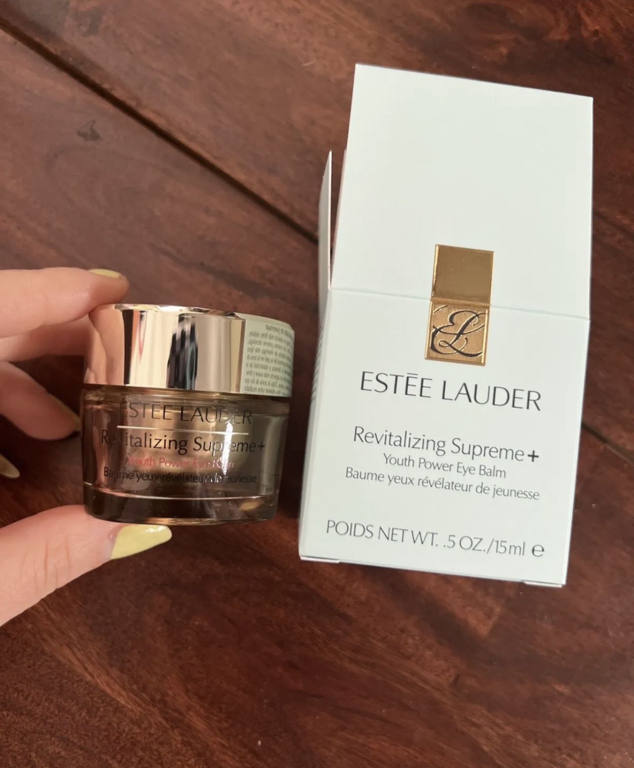 Estee Lauder Revitalizing Supreme+ Youth Power Eye Balm .5 oz. NWOB $76 Value