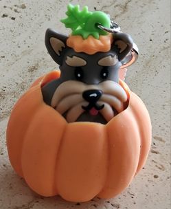 Pop-up Pup Pumpkin PocketBac Holder