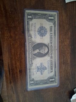 1923 $1 One Dollar Silver Certificate