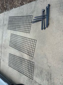 Art or merchandise display racks.