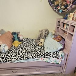 Lavender Twin Bed