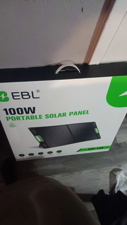 Ebl 100 w Portable Solar panels