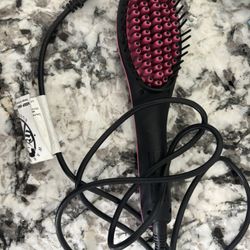 Heated Straighten Hair Bush