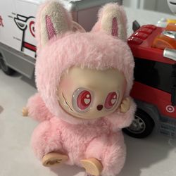 Pop Mart Labubu Dada Plush - The Monsters Have a Seat (Pink)