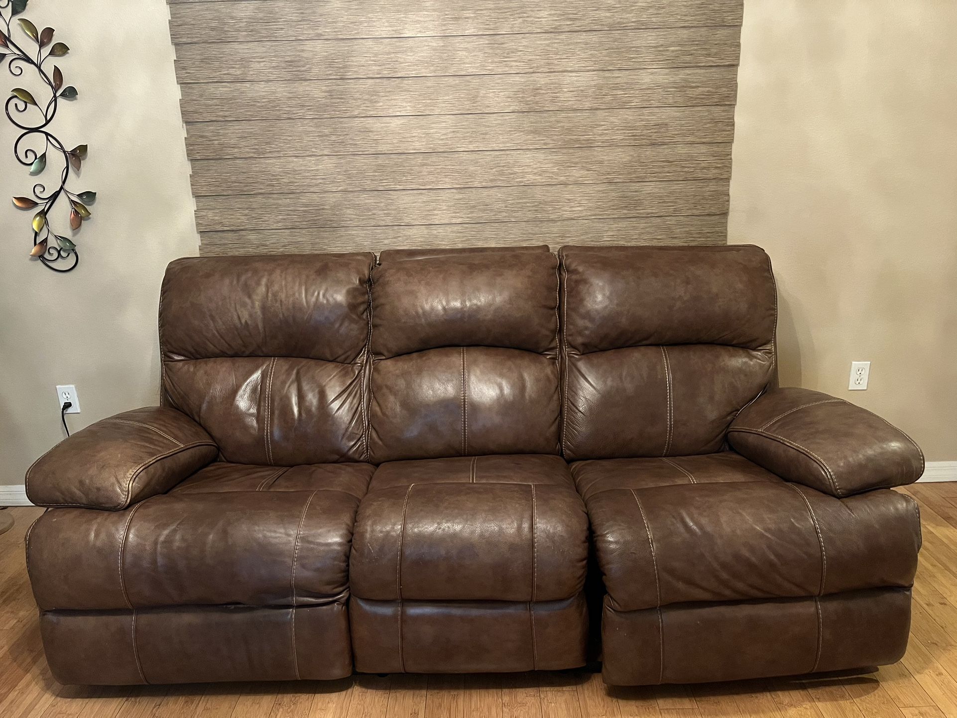 Ashley Furniture Leather Sofa Recliners