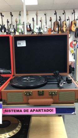 Vinyl record player we have a variety of colors