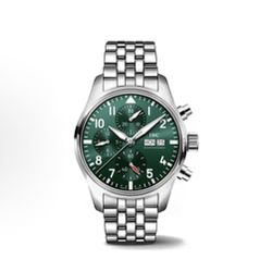 IWC Pilot Series Automatic Mechanical Movement Date Display Day Display Chronograph Waterproof Men's Watch Swiss Watch 41mm 41mm (442)27