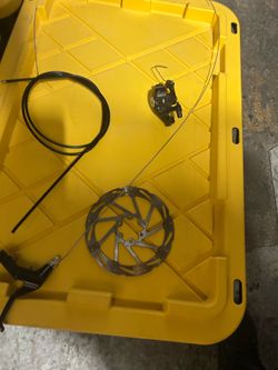 Bike disk brakes set