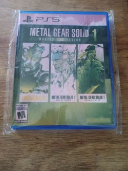 METAL GEAR SOLID MASTER COLECTION 1 PS5 GAME