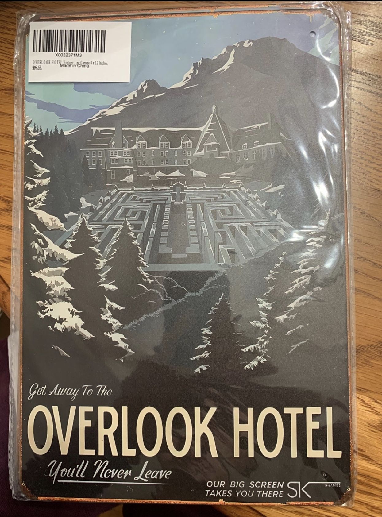 Overlook Hotel Signs