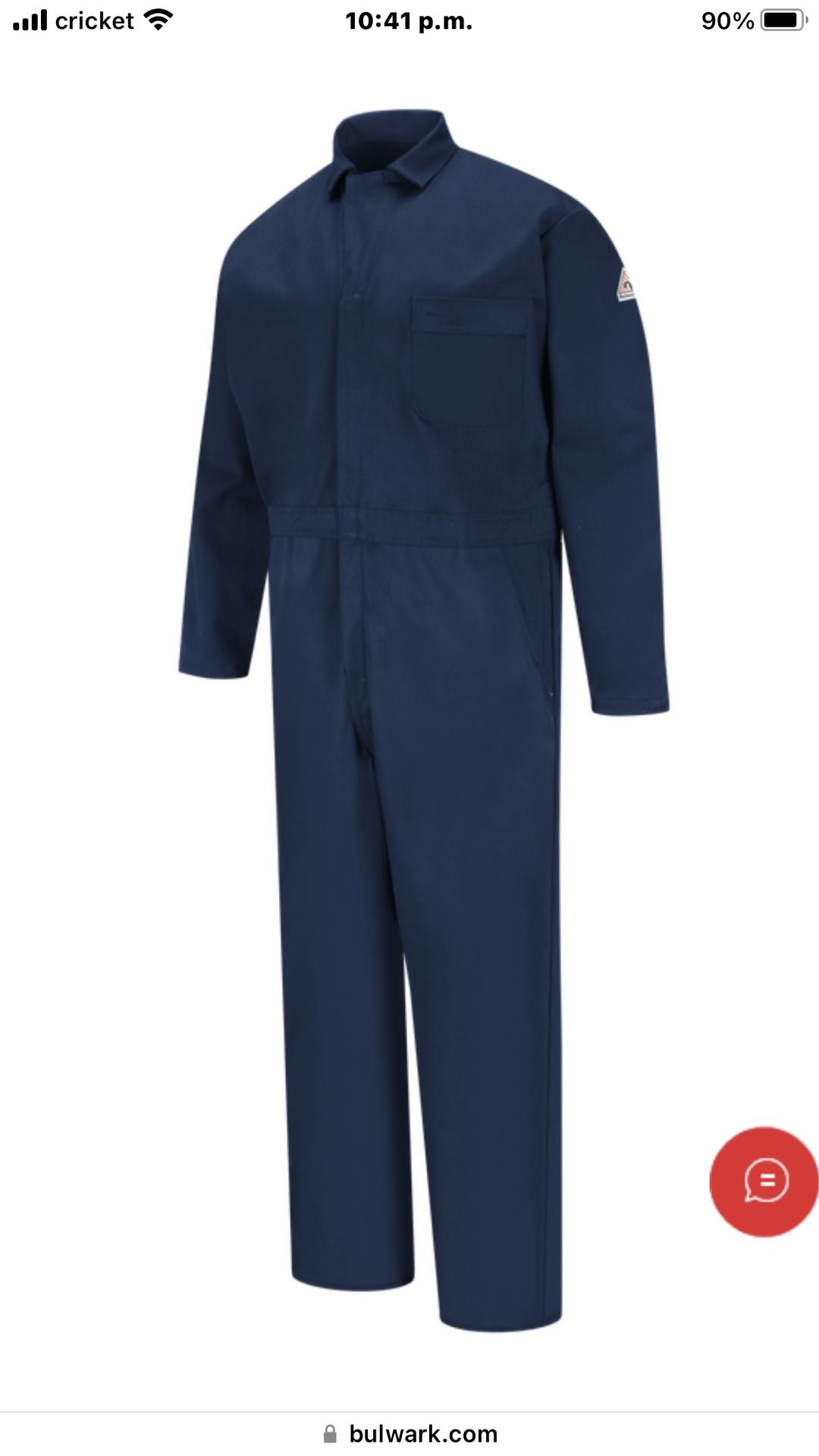 MEN’S MIDWEIGHT EXCEL FR CLASSIC INDUSTRIAL COVERALL      $35.00 Each I Have 10 Coveralls Never Used