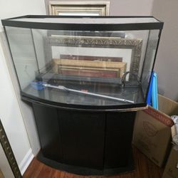 45 Gallon Fish Tank w/ New Pump/Stand/Accessories 