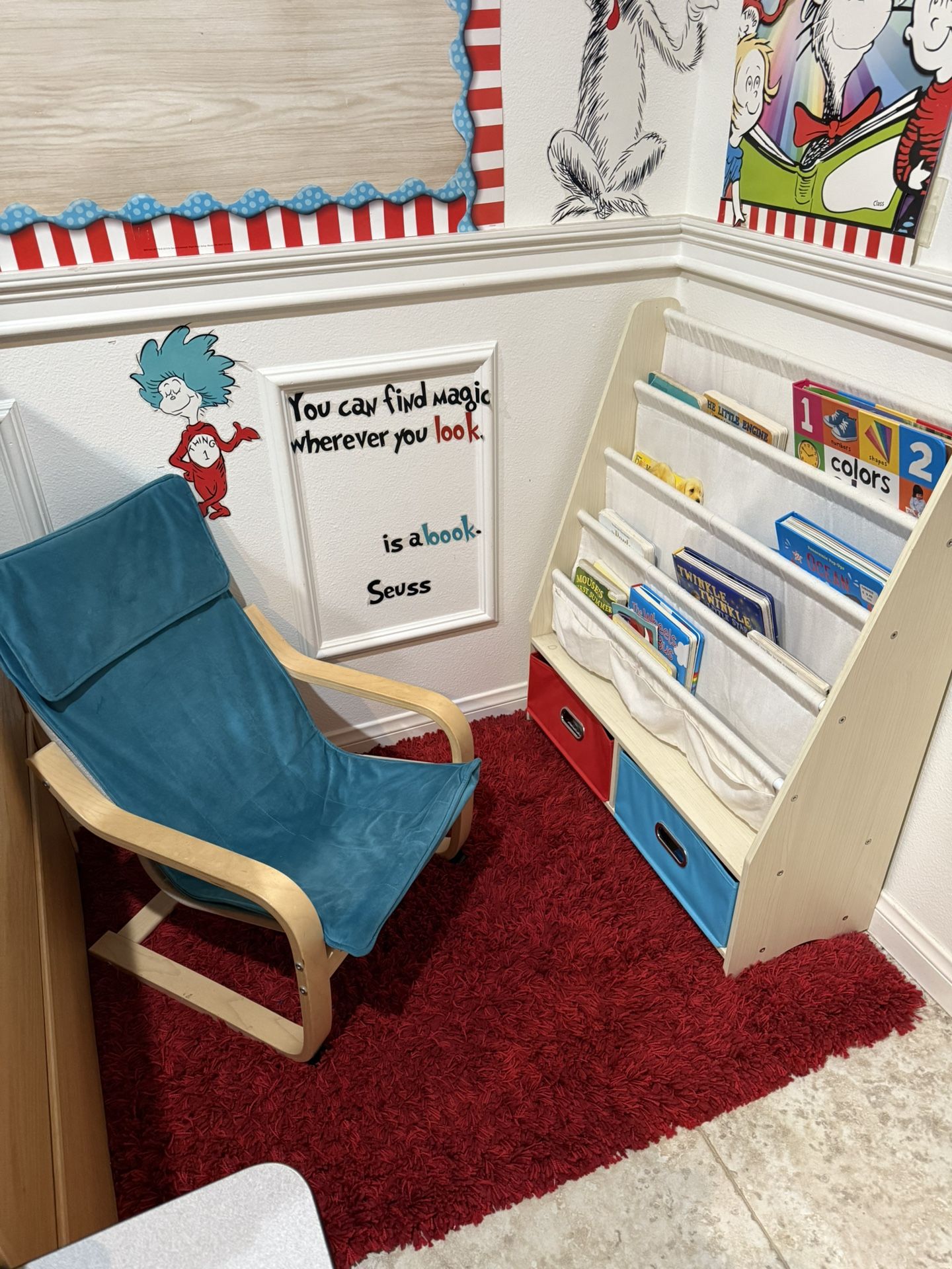 Kids reading Corner