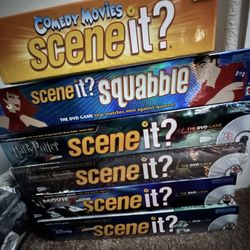 Scene IT Board Games (like New)