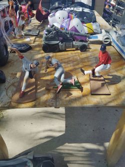 Vintage baseball action figures in wonderful condition