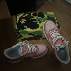 Pink Bapesta 
