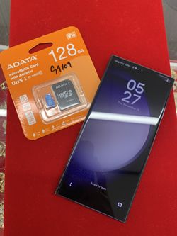 Samsung S23 Ultra ( Unlocked - 256 Gb) With Free 128 Gb Sd Card 