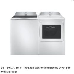 Smart Top Load Washer & Dryer