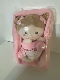 Little doll and Carrying Case Never Used