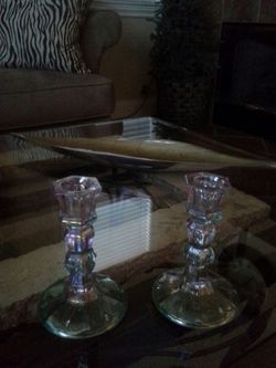 Partylite MARDI GRAS candle holders