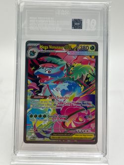 Pokémon TCG Mega Evolution Mega Venusaur EX 177/132 English TAG 10