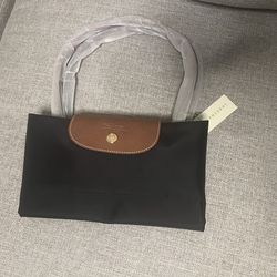 Black Longchamp bag