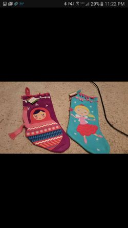 Stockings new with tags. 2.00 ea