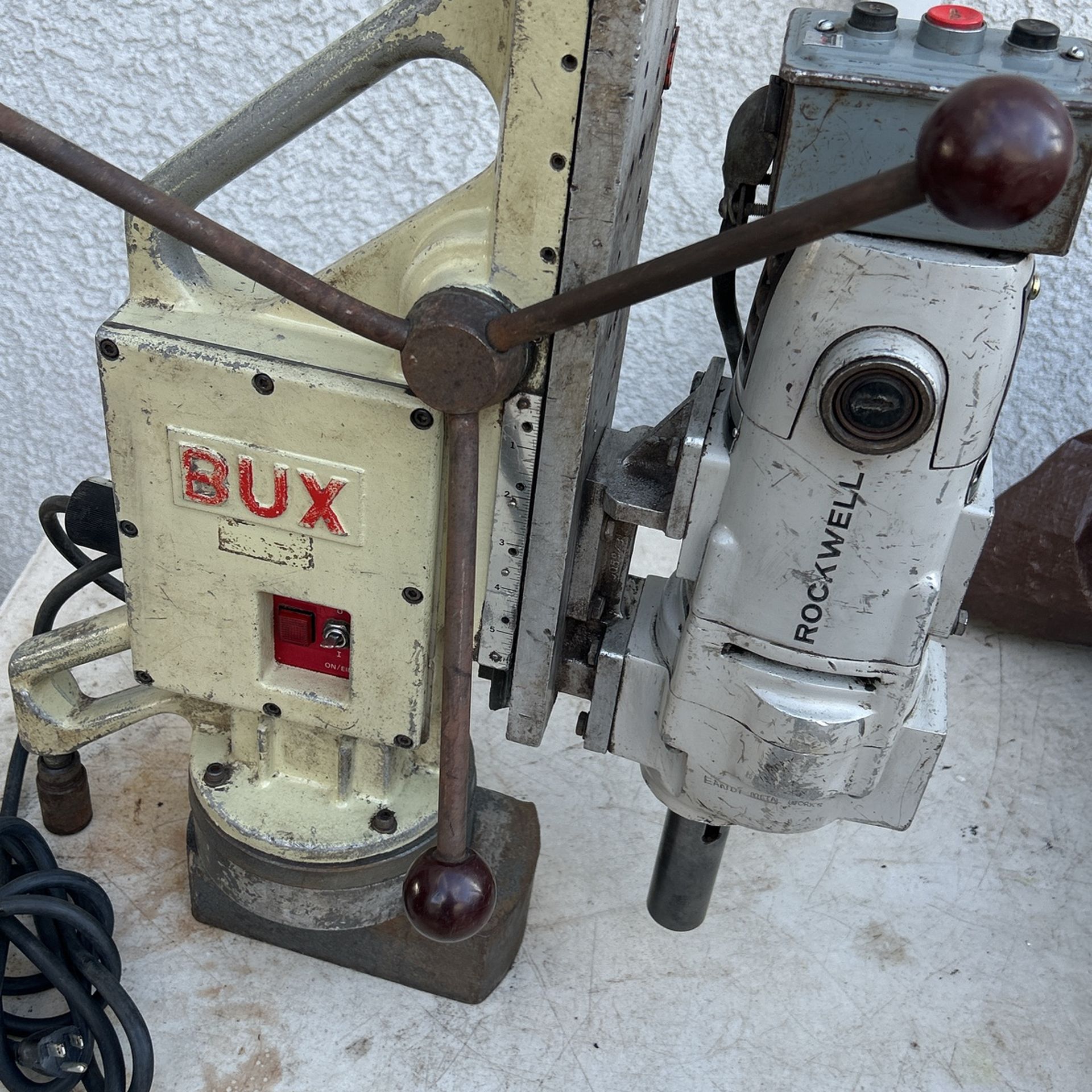 Rockwell Heavy Duty Magnet Drill Press Bus Mod DH 3/4 RP