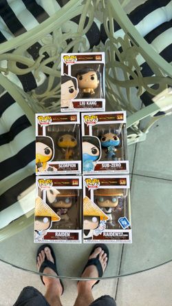 Funko pop mortal kombat complete set
