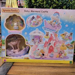 Sylvanian Families Baby Mermaid Castle Set