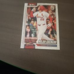 2026 Topps Series 1 Nolan Arendado Spring Training Card