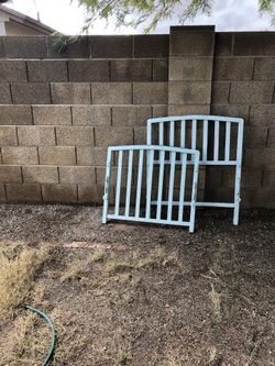 Twin Headboard And Footboard