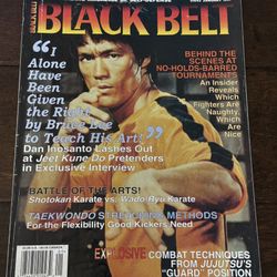 Black Belt Magazine Bruce Lee January 1997