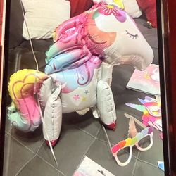  🦄✨ Set de Decoración Unicornio – Fiesta / Cumpleaños ✨🦄