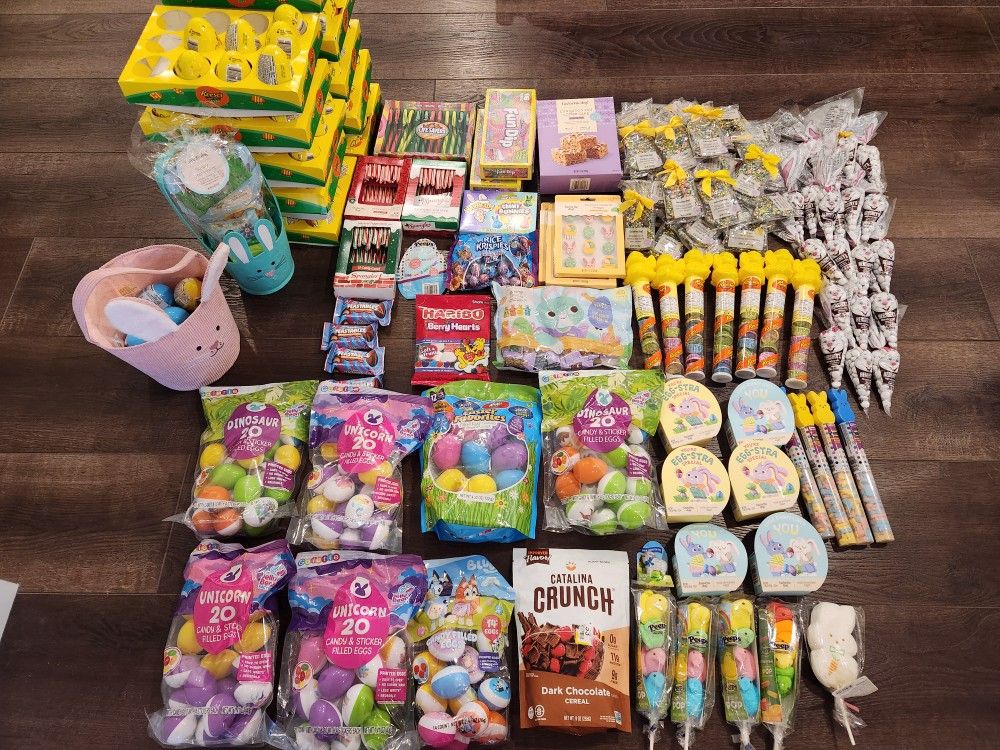 Various Easter Candys, Chocolates, Eggs, Marshmallow, Candy Canes etc , not expired, All for $30 OBO
