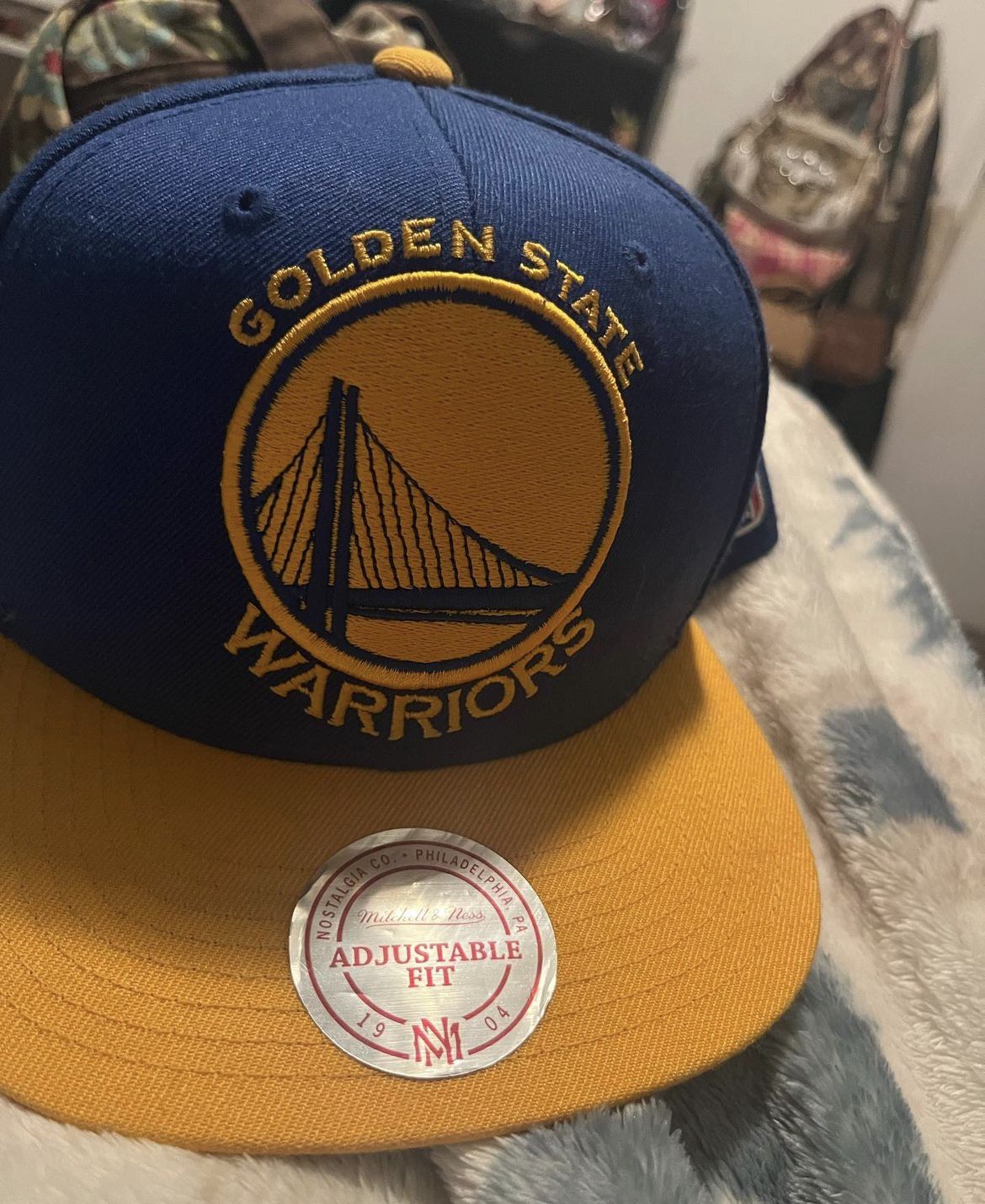 LIMITED EDITION Ultra Game Golden State Warriors Basketball Snapback Hat  New, NBA for Sale in Katy, TX - OfferUp