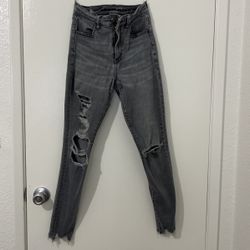 Gray American Eagle Jeans