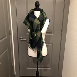 Plaid Scarf/Wrap
