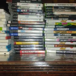 Games From Xbox, Xbox 360, PS4/PS3 And Wii