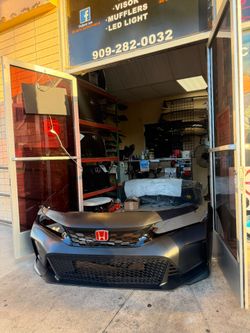 2022-2026 Civic Type R Style Front Bumper Cover Complete New In Stock ‼️FIT ALL MODELS ‼️