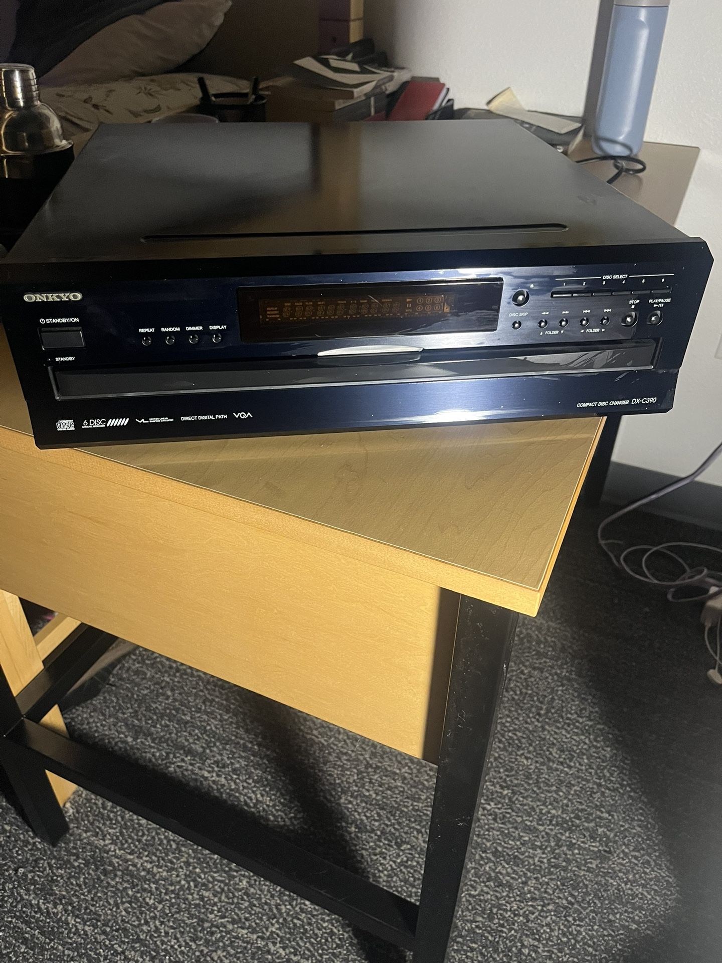 ONKYO 6-disc CD player