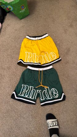 Rhude shorts both large