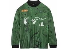 Nike x Off-White Allover Print Jersey Kelly Green Size Large