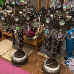 Antique Lamps.  Make An Offer 