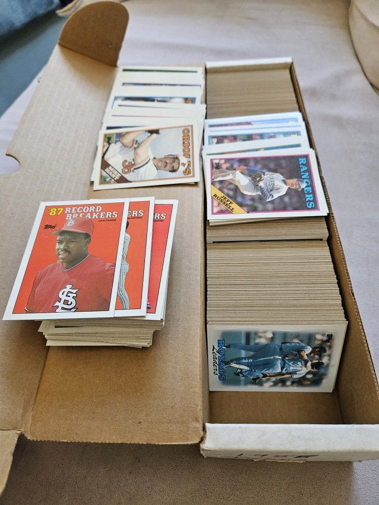 1988 Topps Baseball Complete 792 Card Set NM/NM+