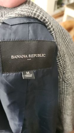 Mens medium Banana Republic Coat