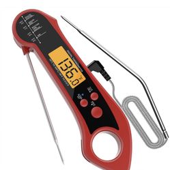 Dual Probe Digital Meat Thermometer Waterproof